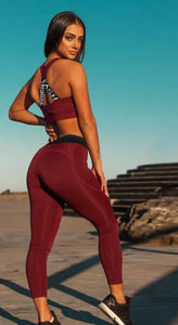 Active Wear Yoga Pants and High Impact Sportsbra